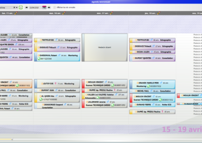 Agenda médecin